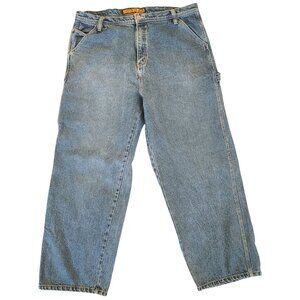 Steve & Barrys Carpenter Jeans 40x30 Mens Denim Pants Blue
